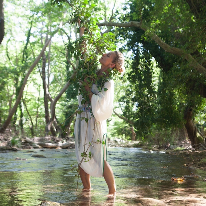 Spirit Contact Dance Apostolia Papadamaki in Neda River, Greece